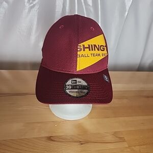 New Era NFL Washington Commanders Redskins Fitted Cap Hat Unisex Medium/ Large